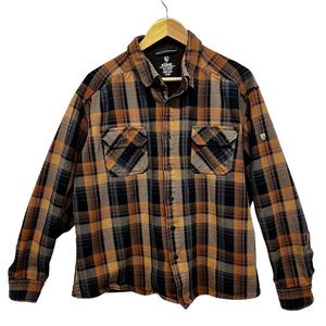 KUHL Disordr™ Heavy Duty Plaid Collared Button Down Flannel Shirt XL